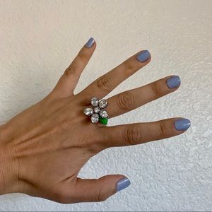 Juicy couture flower ring